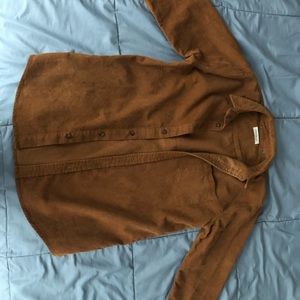 Men’s Corduroy brown shirt